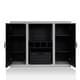 preview thumbnail 9 of 15, Furniture of America Xole 47-in. Rustic 7-shelf Dining Buffet, Sideboard for Dining Room
