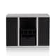 preview thumbnail 7 of 15, Furniture of America Xole 47-in. Rustic 7-shelf Dining Buffet, Sideboard for Dining Room