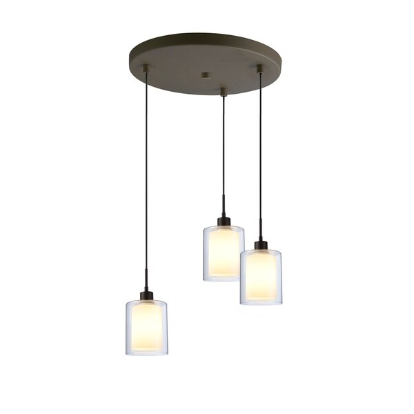 Woodbridge Lighting 14724MEB Alaina 3-light Cluster