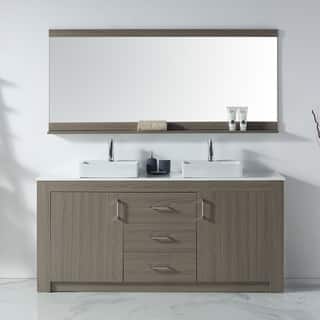 Virtu USA Tavian 72 inch Double Bathroom Vanity Set with Faucet and Top Options Over 70 Inches Vanities Cabinets For Less 72 in vanity double sink. Virtu USA Tavian 72 inch Double Bathroom Vanity Set with Faucet and Top Options Over 70 Inches Vanities Cabinets For Less