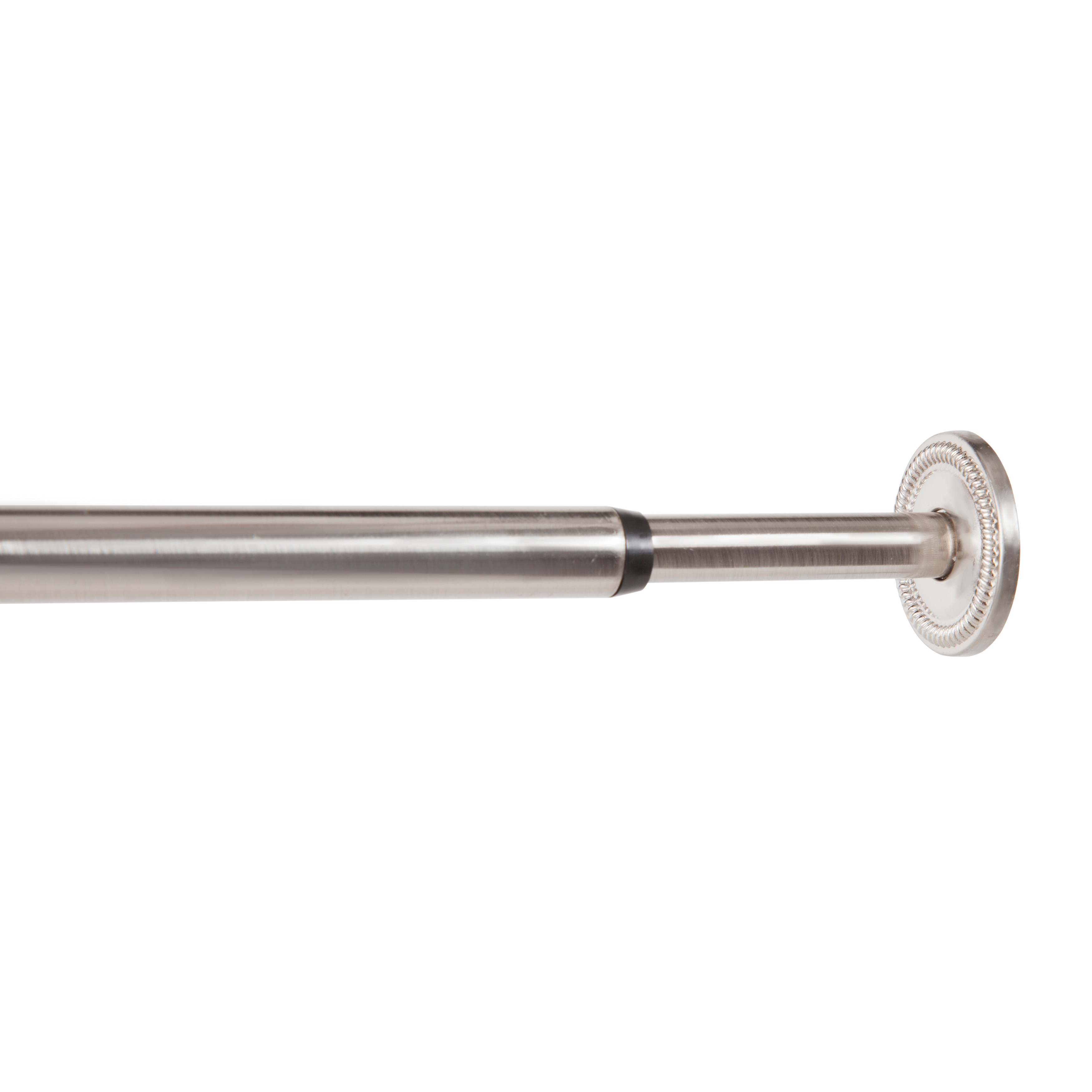 Shop Kenney 1 2 Twist Fit No Tools Tension Rod Satin Nickel