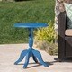 preview thumbnail 16 of 19, Danish Outdoor Round Side Table by Christopher Knight Home
