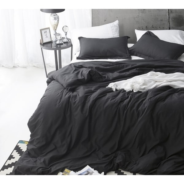 Duvet Cover Black Supersoft Bedding. Opens flyout.