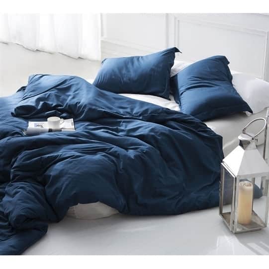 Duvet Cover Nightfall Navy Supersoft Bedding