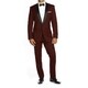 Braveman Men's Slim Fit Shawl Lapel Runway Tuxedo - Thumbnail 1