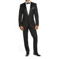 Braveman Men's Slim Fit Shawl Lapel Runway Tuxedo