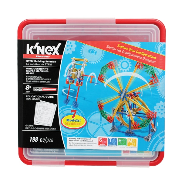 Shop K Nex Education Intro To Simple Machines Gears Set Overstock 17412744