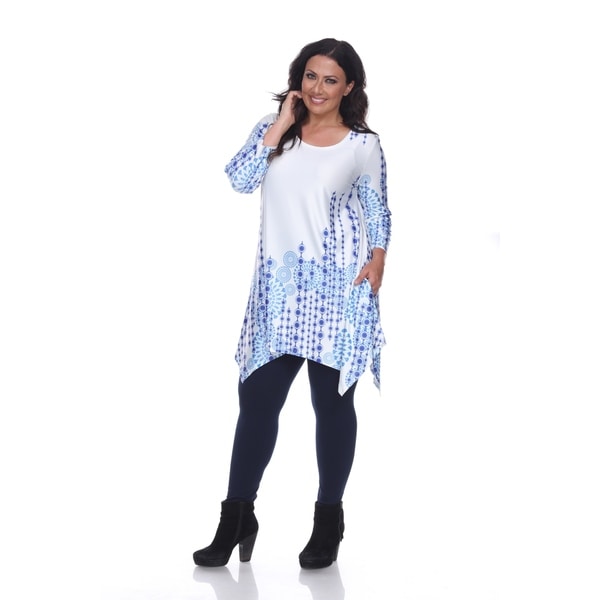 white mark tunic