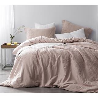 Shop Baroque Stitch Duvet Cover Ice Pink Fawn Embroidery