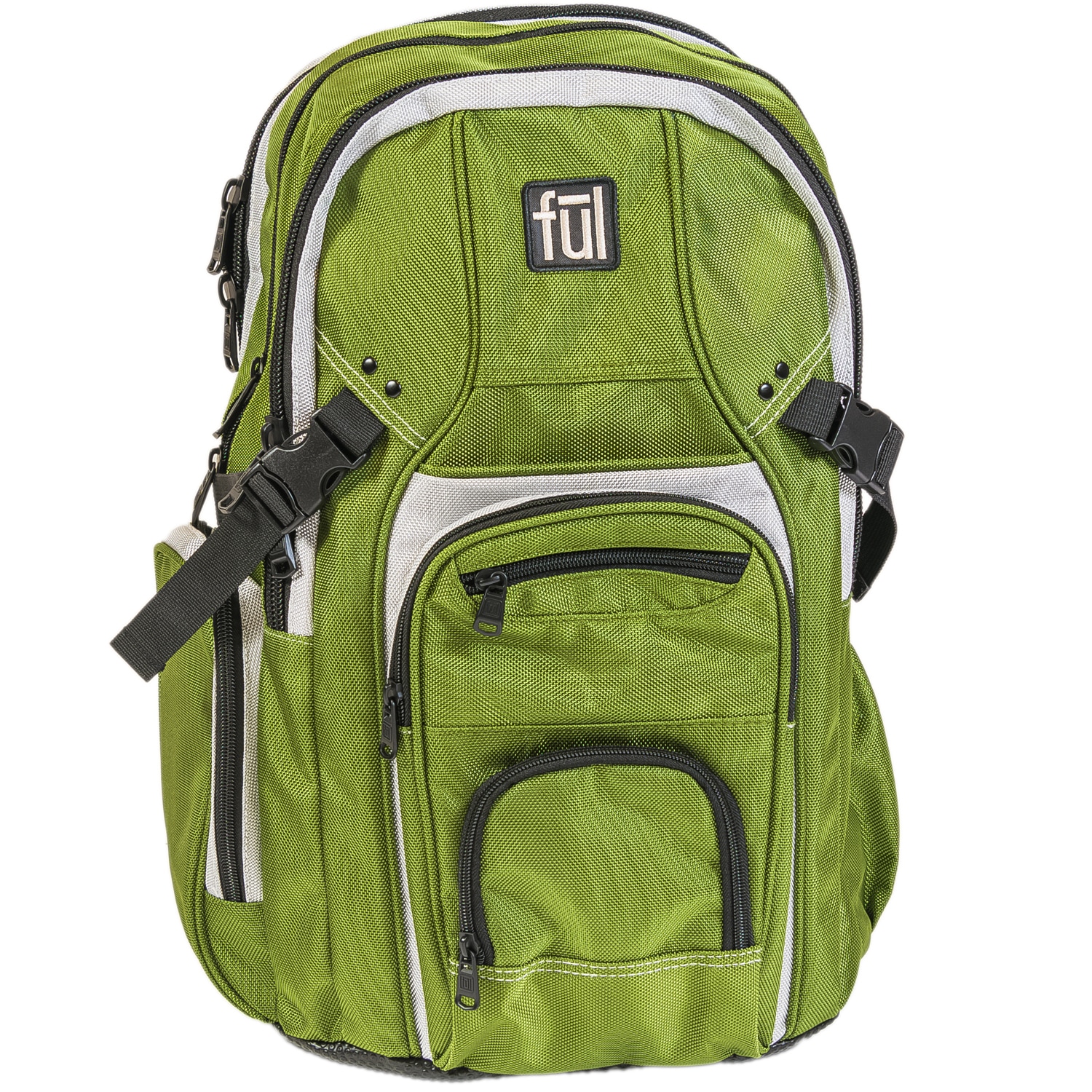 green laptop backpack