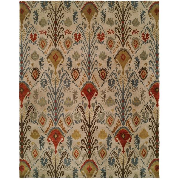 Hand-Tufted Heirloom Multi Wool Rug (6' x 9') - 6' x 9'