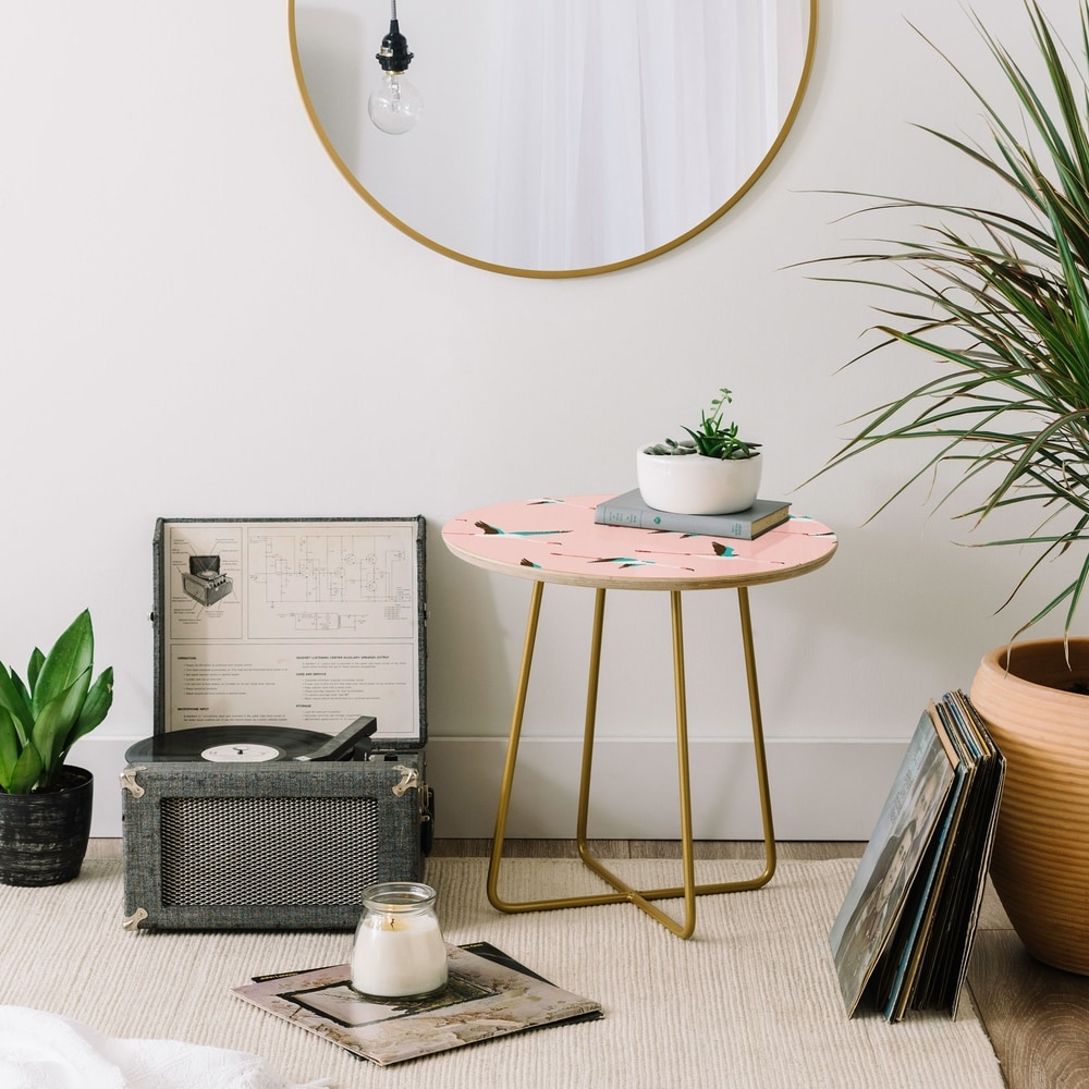 tropical side table