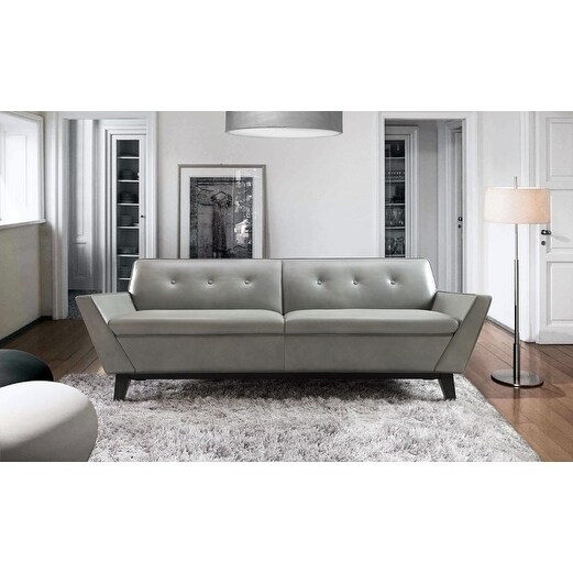 Wegner Full Leather Mid Century Sofa Free Shipping Today Wegner Full Leather Mid Century Sofa