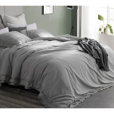 Leixoes Textura - 200TC Percale Stone Wash Duvet