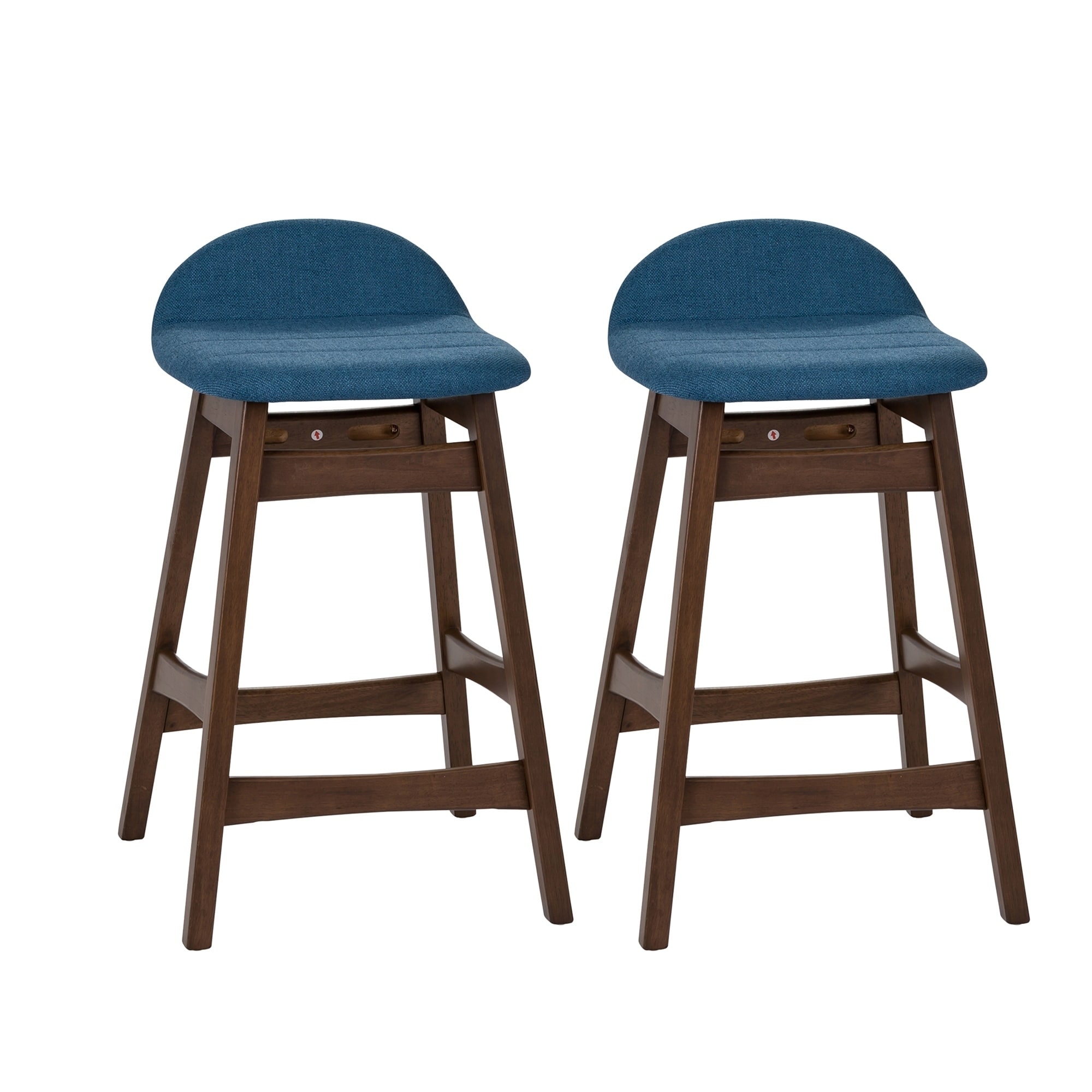 Space Savers Modern Upholstered 24 Inch Counter Height Barstool Set Of 2 D09fdb1e 4089 4976 82e0 392ea1eb3190 