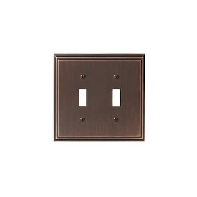 Mulholland 2 Toggle Oil-Rubbed Bronze Wall Plate