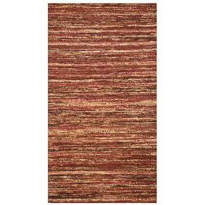 HERAT ORIENTAL Handmade Chenille Flatweave Rug - 2' x 3'8"