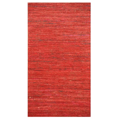 HERAT ORIENTAL Handmade Chenille Flatweave Rug - 2' x 3'8"
