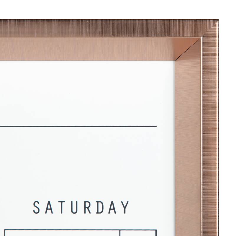 DesignOvation Calter Framed Magnetic Dry Erase Monthly Calendar - 27.5x21.5