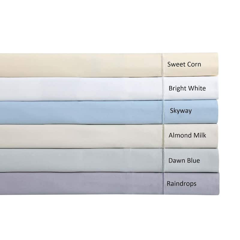 Charisma 310 Thread Count Solid Cotton Sateen Bed Sheet Sets