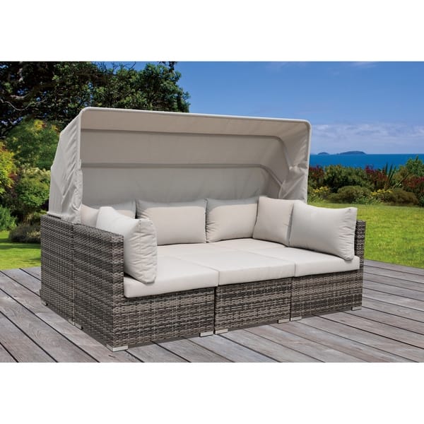 Shop Havenside Home Stillwater Taupe Outdoor Sectional Daybed