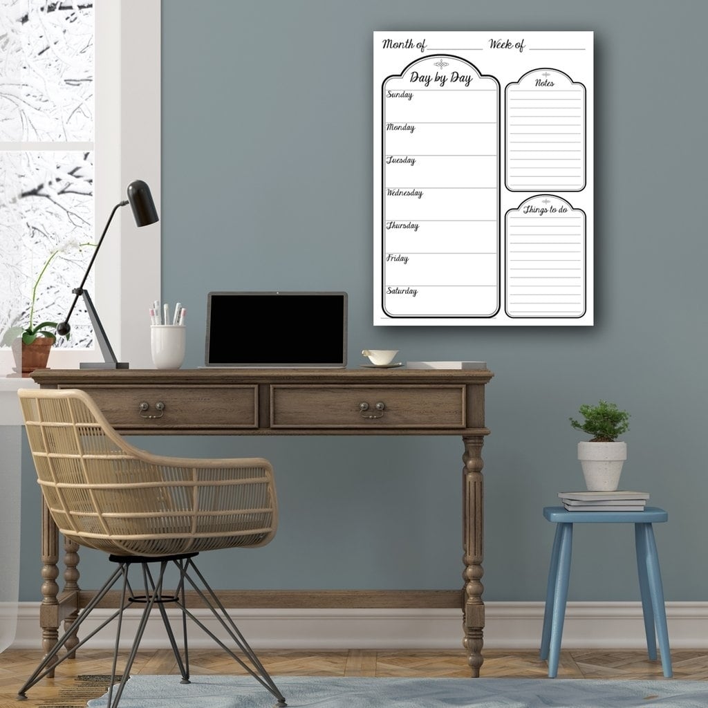 R2H Methods 'Day by Day' Dry Erase Daily Planner on ArtPlexi - Bed Bath &  Beyond - 17434305