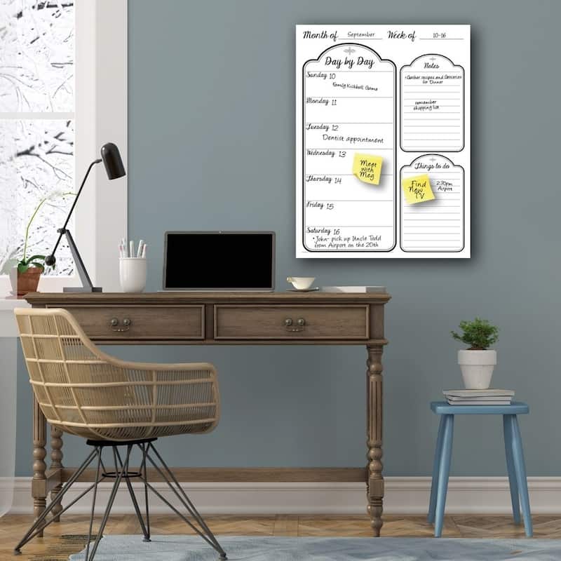 R2H Methods 'Day by Day' Dry Erase Daily Planner on ArtPlexi