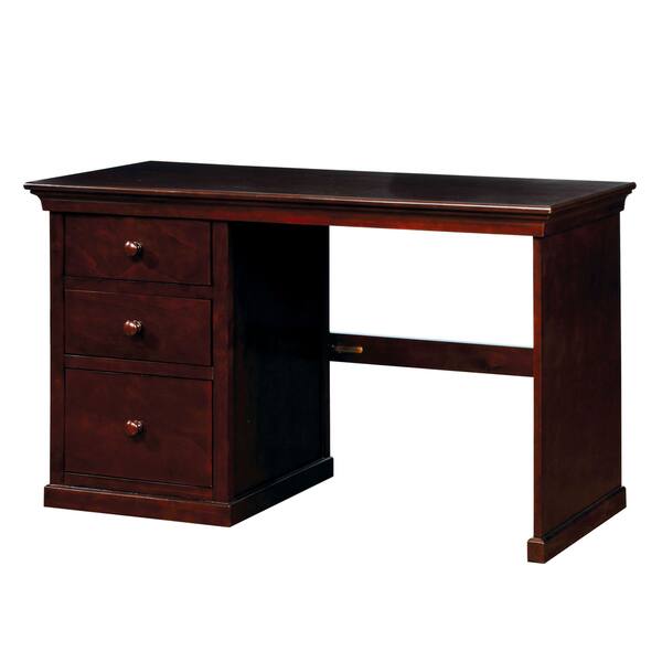 Shop Furniture Of America Quic Traditional Walnut Solid Wood 3