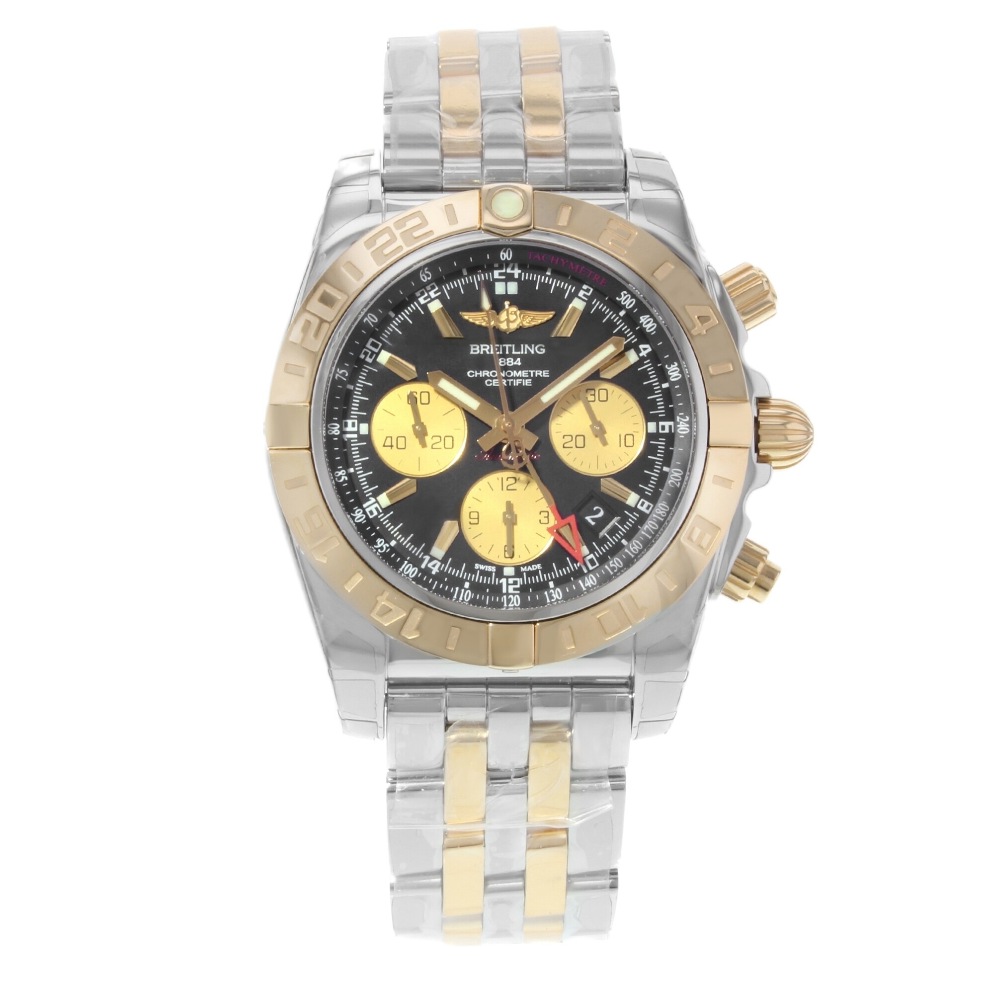 breitling chronomat 44 gmt rose gold