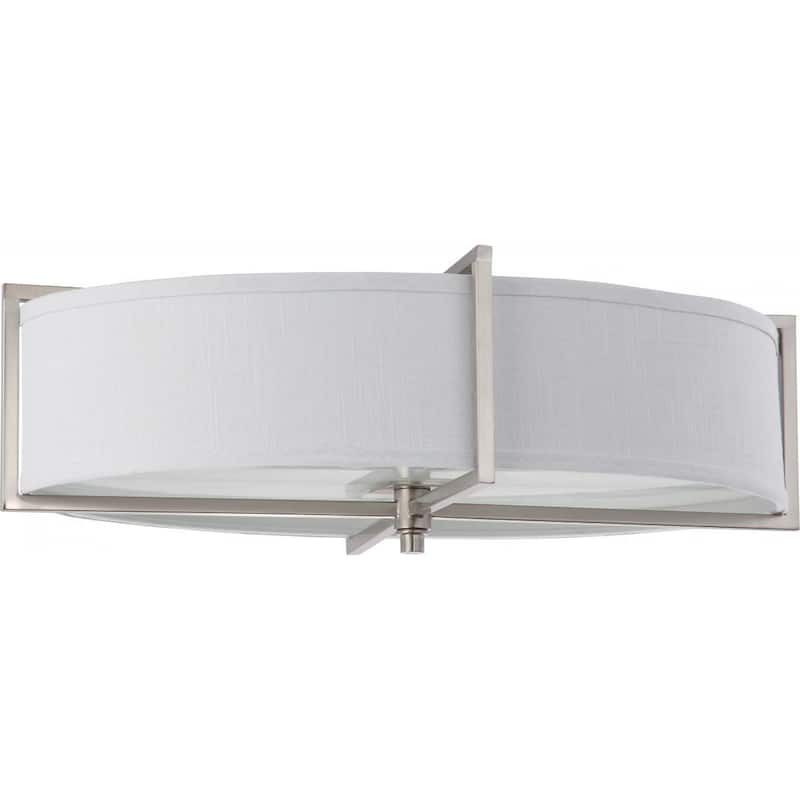 Nuvo Portia 6 Light Oval Flush