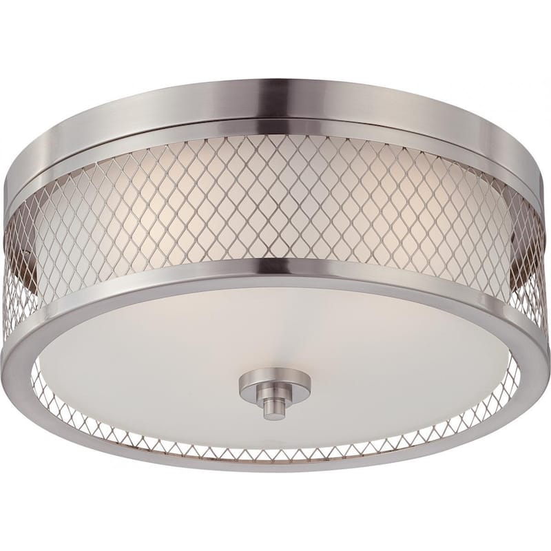 Nuvo Fusion 3 Light Flush Dome