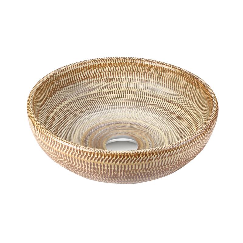 Santa Fe Ceramic Art Allegheny Bathroom Vessel Vanity Sink