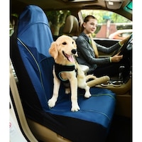 Pet Life Open Road Mess Free Single Seated Safety Car Seat Cover Protector For Dog
