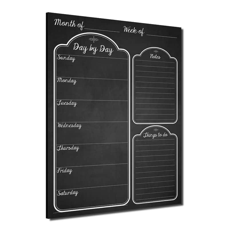 R2H Methods 'Day by Day' Dry Erase Daily Planner on ArtPlexi