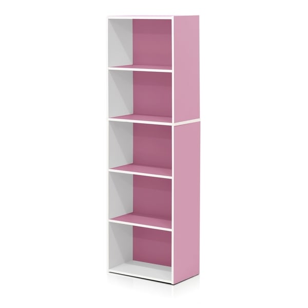 Porch & Den Hollygrove 5-tier Reversible Color Open Shelf Bookcase. Opens flyout.