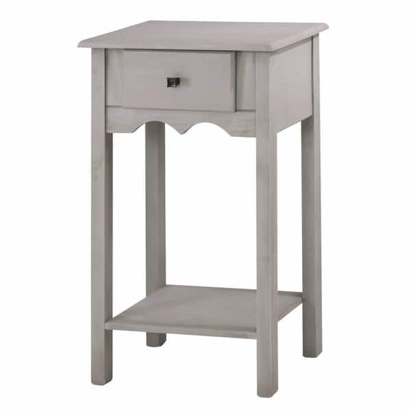 Shop Manhattan Comfort Jay 35 Inch Tall End Table With 1 Full