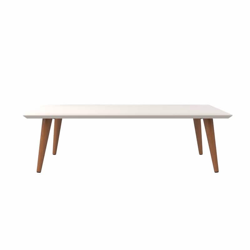 Utopia 17.52" High Rectangle Coffee Table with Splayed Legs