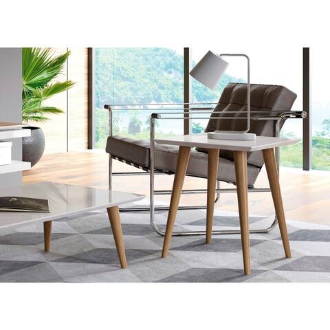 Manhattan Comfort Utopia 19.68" High Square End Table