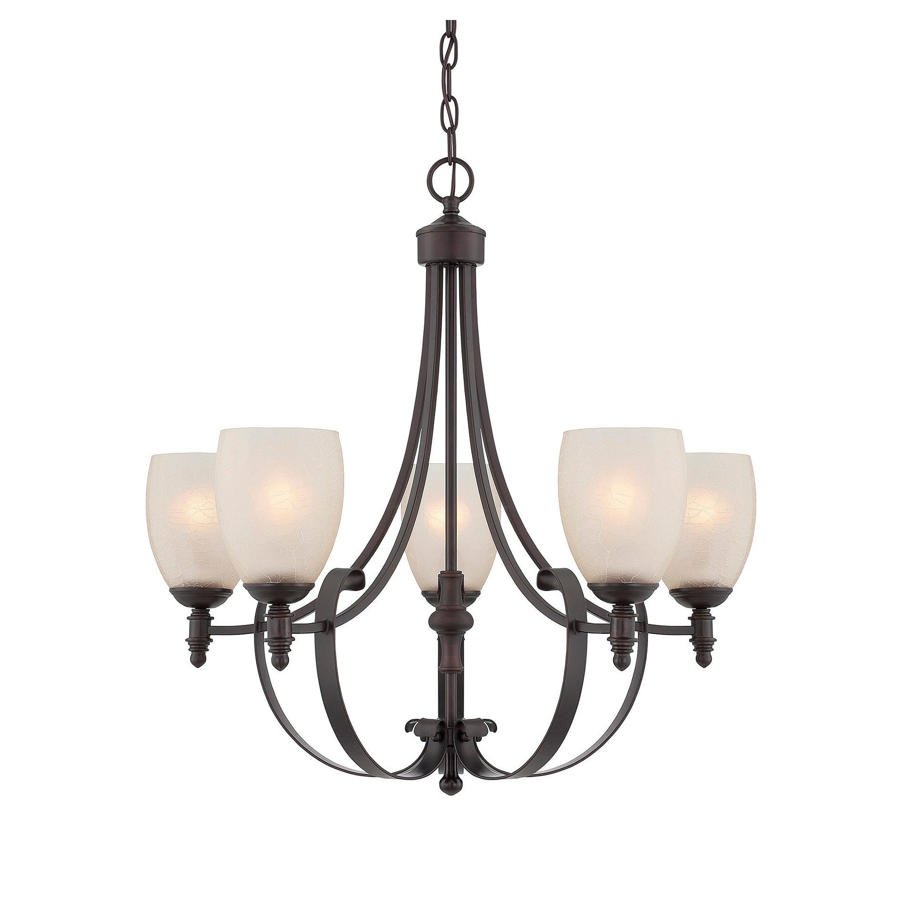 Duvall 5 Light Chandelier English Bronze - Chandeliers For Bedrooms by Overstock.com
