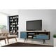 preview thumbnail 17 of 25, Manhattan Comfort Liberty 70.86 In. Mid Century-Modern Media Cabinet Console