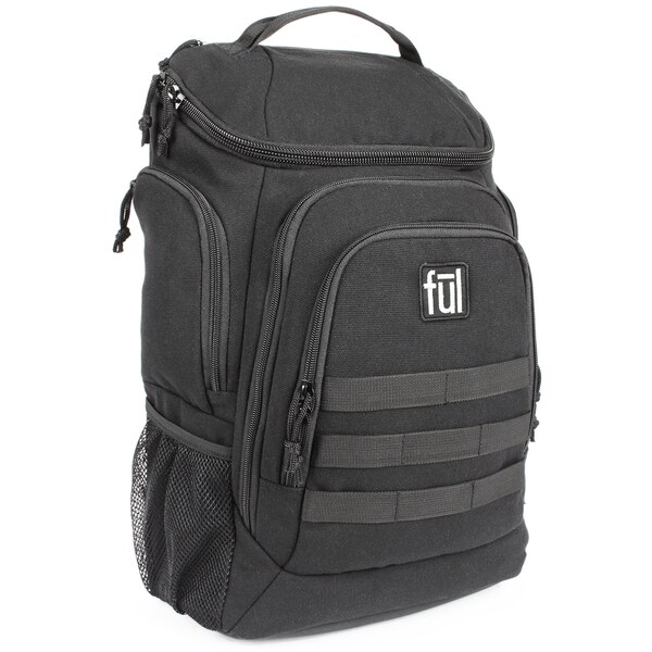 Ful Elite Tactical 17Inch Black Laptop Backpack Overstock 17439877