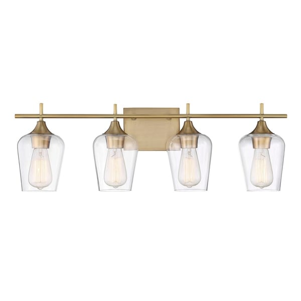Carson Carrington Alta 4-light Bath Bar Warm Brass
