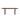 World Interiors Acacia Wood and Iron Dining Table - Walnut