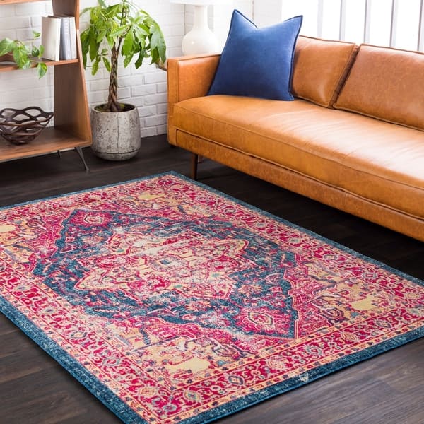 Minnetrista Boho Oriental Red Area Rug 2 X 3 On Sale Overstock 17486903