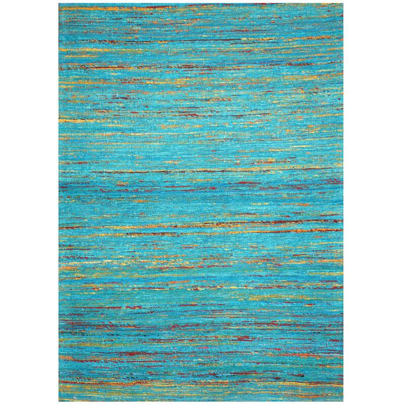 HERAT ORIENTAL Handmade Chenille Flatweave Rug - 4' x 5'6"