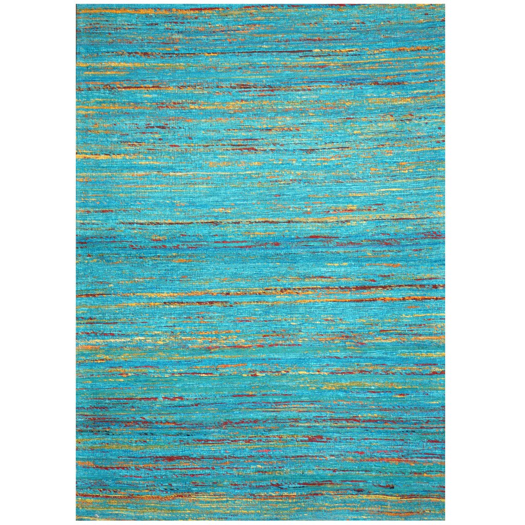 HERAT ORIENTAL Handmade Chenille Flatweave Rug - 4' x 5'6"