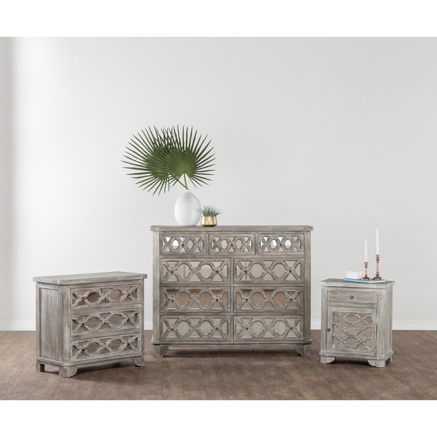 Shop Leanne Solid Wood 3 Drawer Dresser By Kosas Home Free