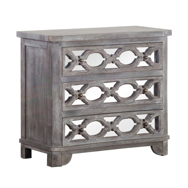 Shop Leanne Solid Wood 3 Drawer Dresser By Kosas Home Free