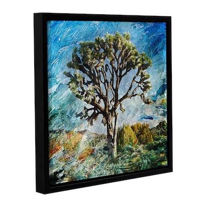 Scott Medwetz 'Joshua Tree' Gallery-wrapped Floater-framed Canvas