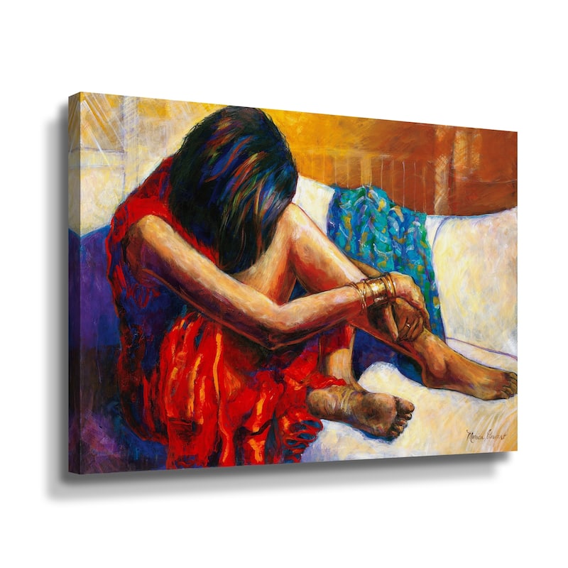 Porch & Den Monica Stewart 'Repose' Gallery Wrapped Canvas - Bed Bath ...